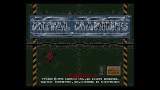 SNES Metal Marines gameplay overview (no commentary)