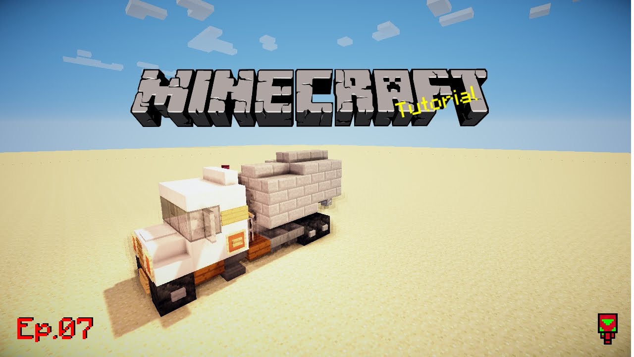 Cement Truck | Minecraft Tutorial Ep.07 - YouTube