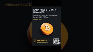 EARN FREE BTC WITH BINANCE! #crypto