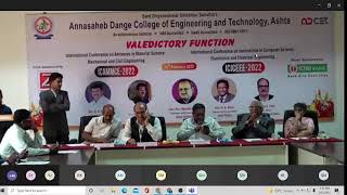 valedictory function international conference 2022