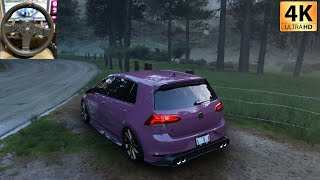 Volkswagen Golf R DRIFT - MOD | Forza Horizon 5 | Steering Wheel Gameplay [4K] screenshot 5