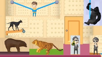 Rescue Cut - All Levels -  All STAGES 131-150 - GamePlay Walkthrough || PART 4 ||