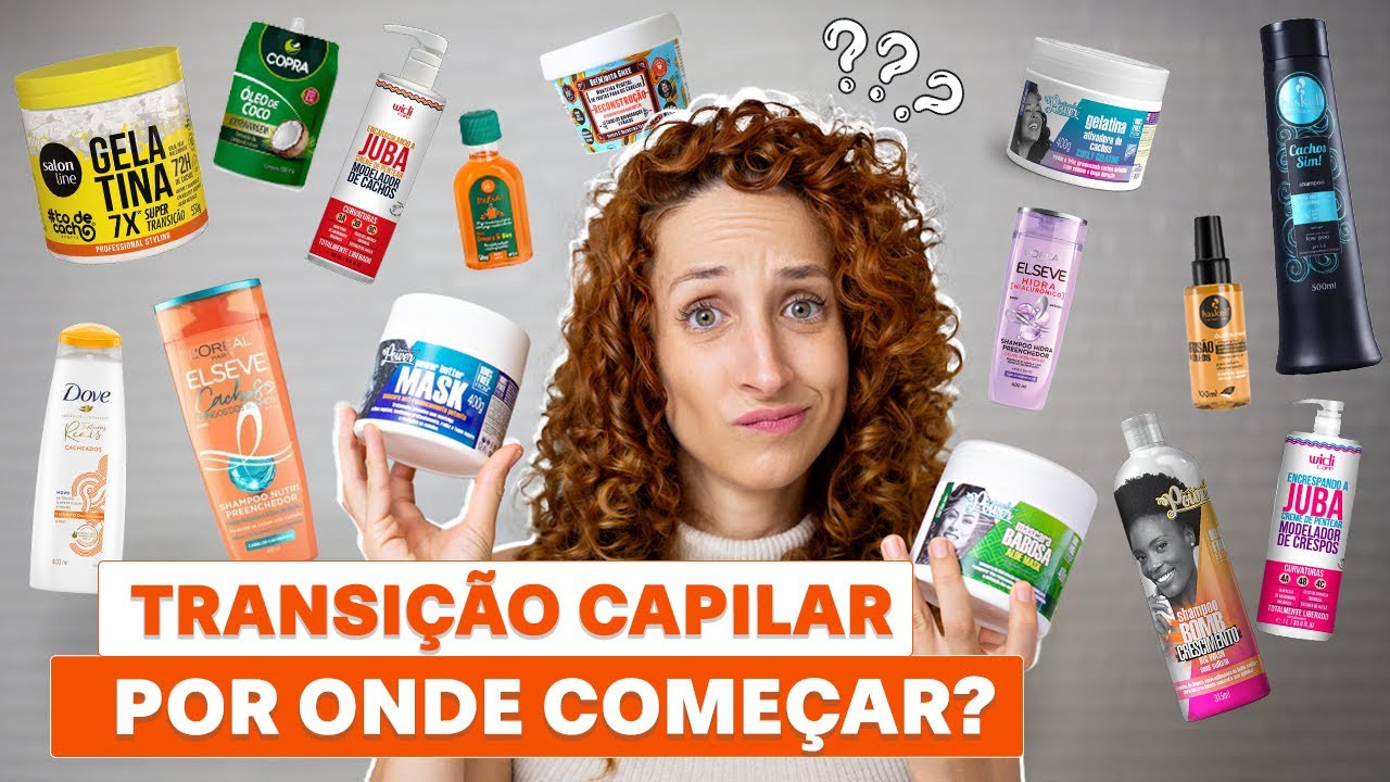 TRANSIÇÃO CAPILAR FÁCIL: Os Melhores Produtos Para Iniciantes!