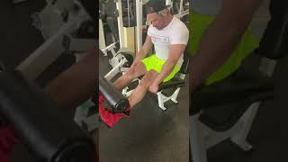 Leg extensions with Bryan Krahn