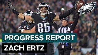 Zach Ert'z Record-Breaking Season: Progress Report | Philadelphia Eagles