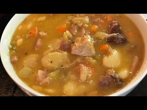 वीडियो: स्मोक्ड मीट के साथ विभिन्न प्रकार के बीन सूप पकाना
