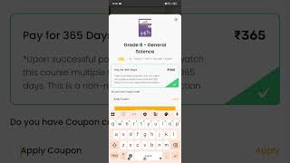 HOW TO APPLY COUPON CODE IN MOBILE APP