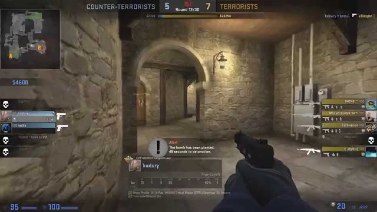 CS:GO 1# : carry is real! *DMG Rank*