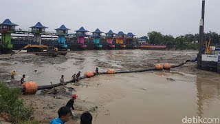 Bendungan Pamarayan Susut, Warga Serang Manfaatkan Mencari Ikan