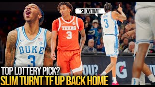 Isaiah Evans Went DUMB In CHARLOTTE  Duke Vs Texas