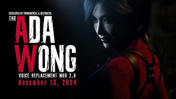 RE4 Remake - Ada Wong Voice Mod 2.0 Trailer | Base Game