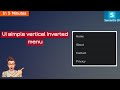 semantic ui vertical inverted menu|vertical inverted menu|inverted menu|vertical menu styles