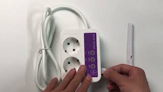 Control Devices with SC2-WLTE-EC 2-Ch 16A 4G Socket: Temp Detection & Control via App, PC, SMS &Call