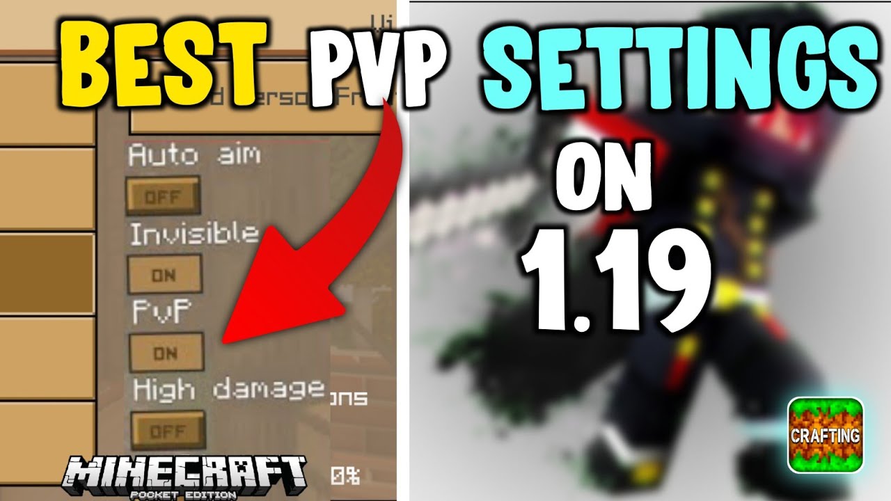 Top 5 PVP Settings On Crafting And Building |Best settings for Crafting And Building