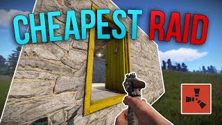 THE BEST WAY TO STEAL ANY BASE! | Rust Solo Survival S4 | #5