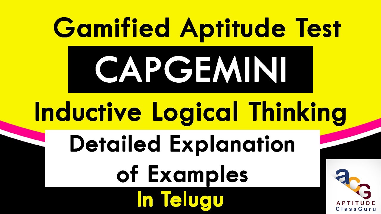 Capgemini Game Based Aptitude Questions Explanation Inductive Logical Thinking Pattern In