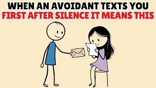 When An Avoidant Texts You First After Silence… It Means THIS || CARL JUNG