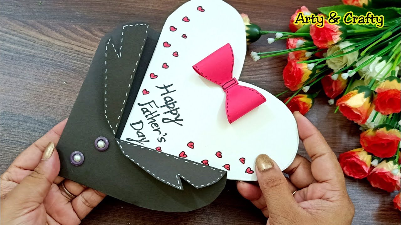 How to make Father's Day Card // Handmade easy card Tutorial - YouTube