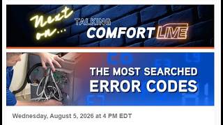 Sneak Peek Talking Comfort LIVE on YouTube until 4 30 EDT - Continuing at Link in Description