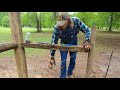 Bracing a Corner Fence Post