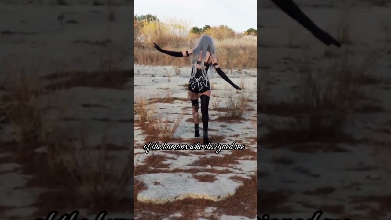 A2 NieR Automata Cosplay Made By Me! #gaming #nier #cosplay