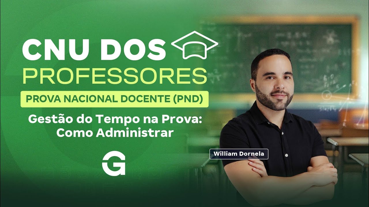 CNU dos Professores (PND) | Gestão do Tempo na Prova: Como Administrar