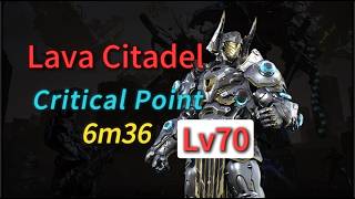 World First: Lava Citadel Floor Critical Point Lv70 with AJAX