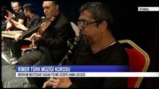 Ri̇mer Hasan F Sözeri̇ Anma Gecesi̇nde Ayşe Mumcu Dan Yalan Dünya. Savaş Zurnaci Dan Klarnet Taksim