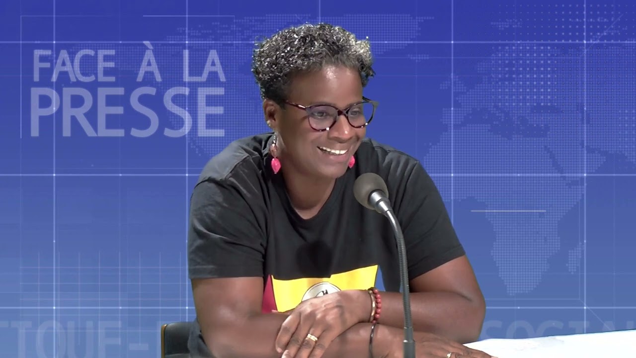 Maité M'Toumo Secrétaire de l'UGTG est l'invitée sur ETV dans l'émission Face à 