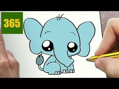 Video: Hur Man Ritar En Elefant Med En Penna Steg För Steg