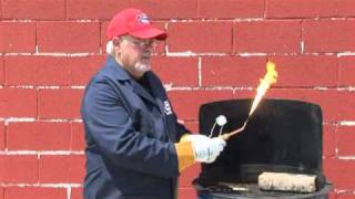 Lighting and shutting down an oxyacetylene torch