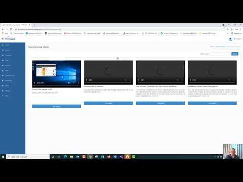 Proceed ERP Software Adding Videos to the Proceed Web Portal