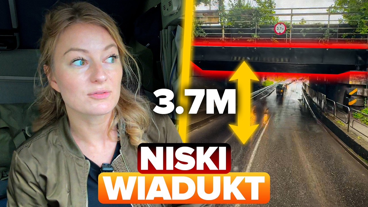 NISKI WIADUKT! 3.7m... LOW BRIDGE! 3.7m...