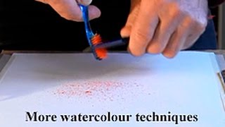 more basic watercolour techniques with Alek Krylow