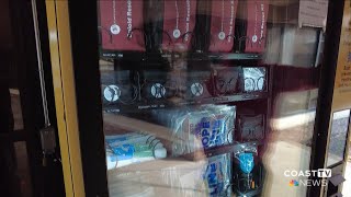 Harm reduction vending machine in Milford