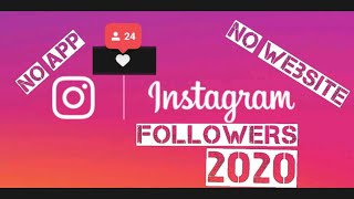 Get Instagram Followers | No App | No Website | 2020 Latest Trick screenshot 5