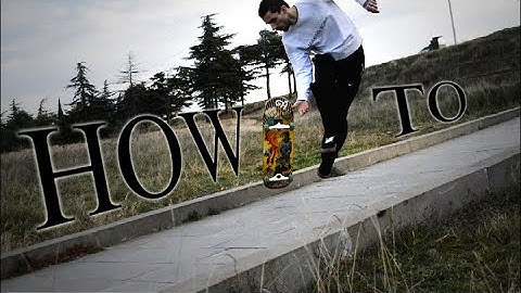 HOW TO | Sal Flip Footplant Body Varial AIRWALK: 7 steps tutorial