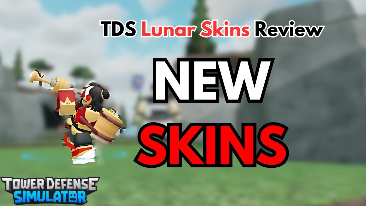Reviewing ALL NEW Lunar Skins in TDS | Showcase + Review | Tower Defense Simulator (New Update)