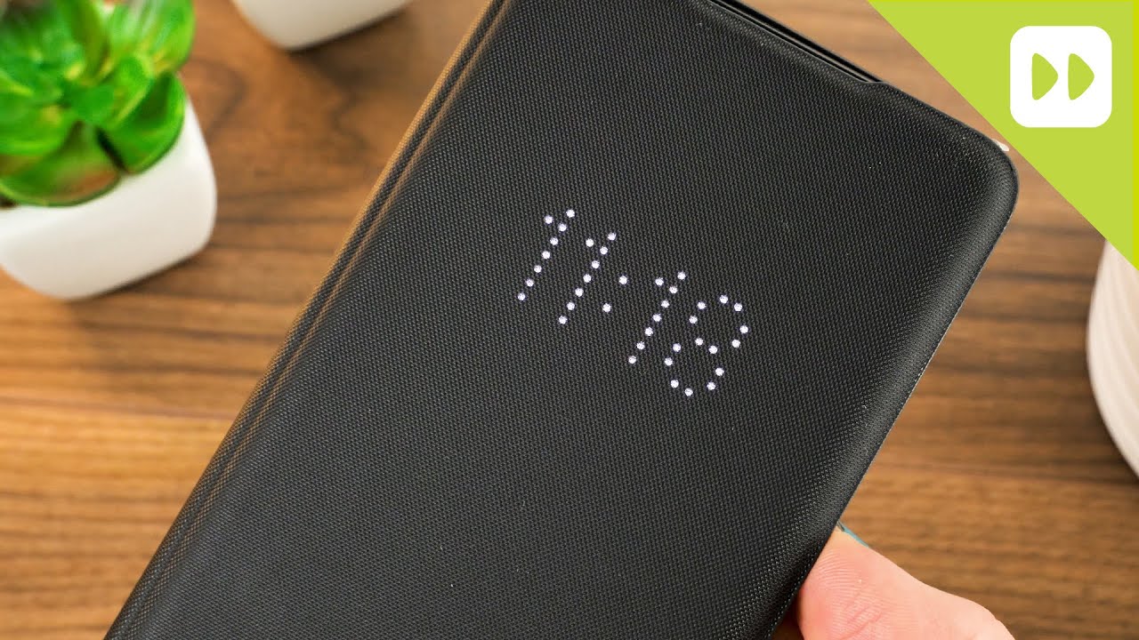 Official Samsung Galaxy S20 / Plus / Ultra LED View Cover - Review - YouTube
