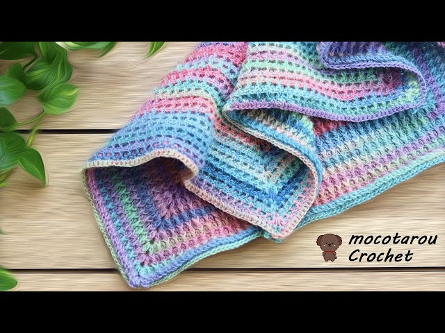 モコたろう How to crochet a simple and cute bustier - YouTube