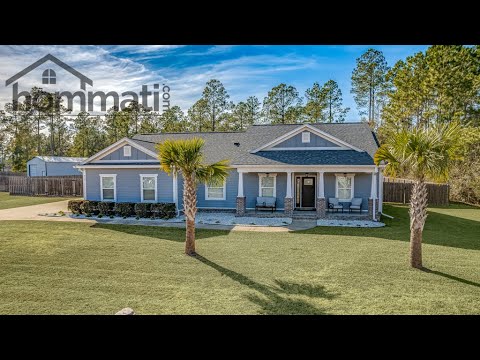 617 Parkside Cir, Crawfordville, FL home video tour