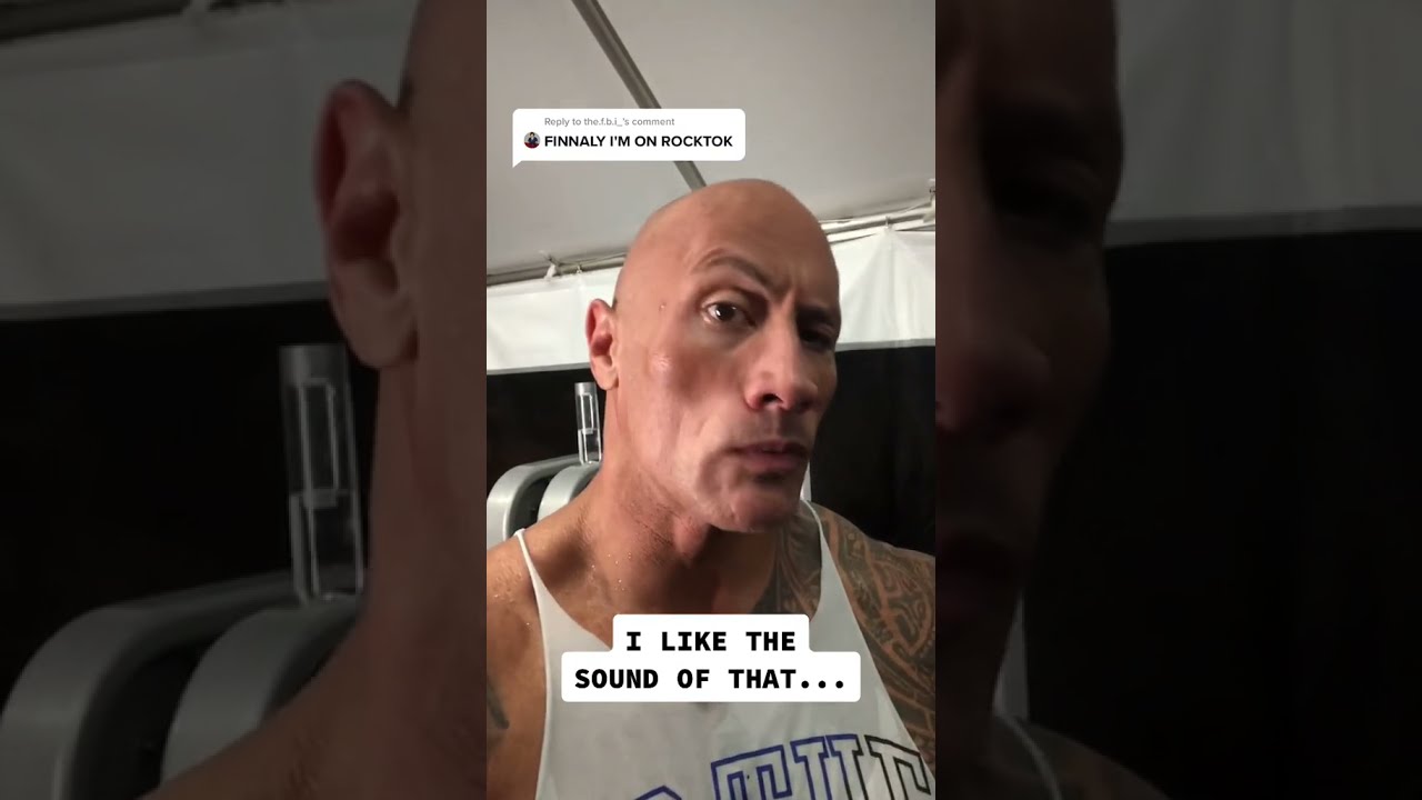 Meme Face The Rock Viral On Tiktok