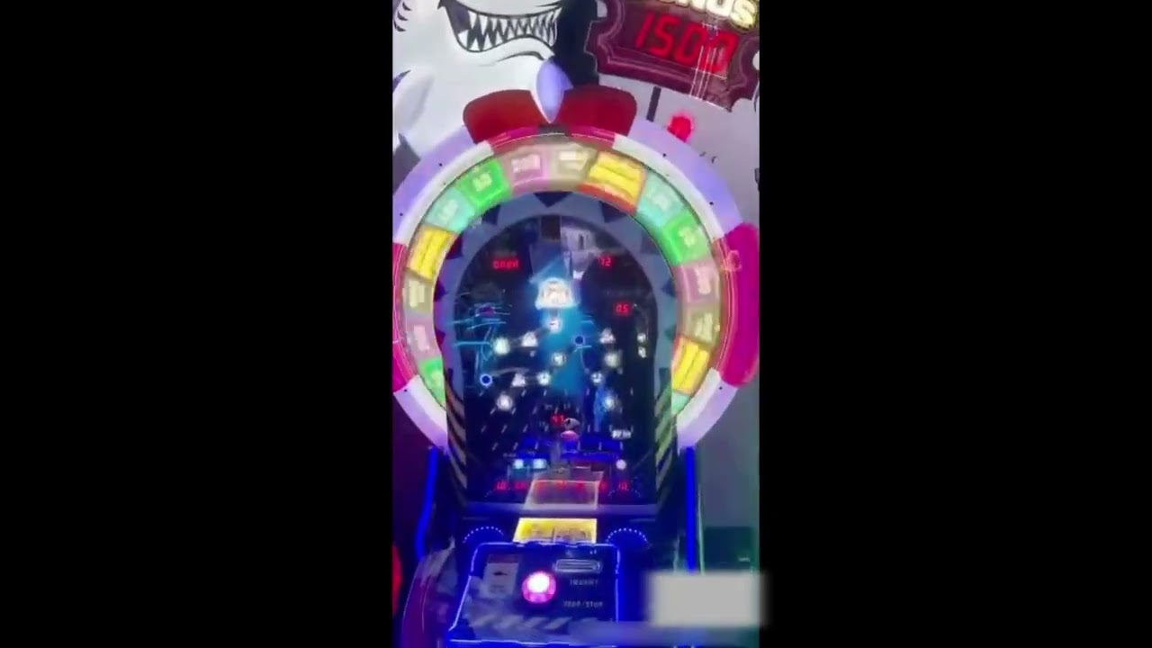 Game City Entertainment Arcade Coin Operated Prize Redemption Game Machine