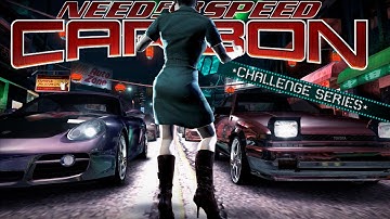 NFS Carbon Battle Royale Hard difficulty // Bronze, Silver and Gold Sprint Events //