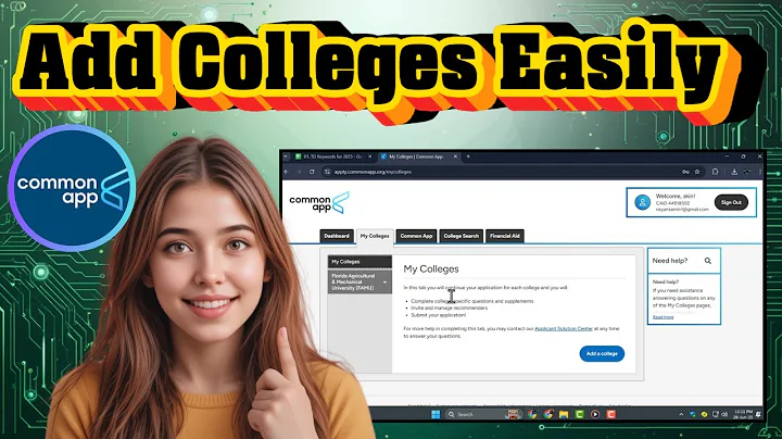 How To Add Colleges on the Common App - Simple Steps