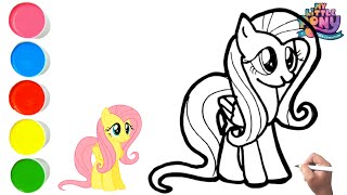 How To Draw Fluttershy From My Little Pony