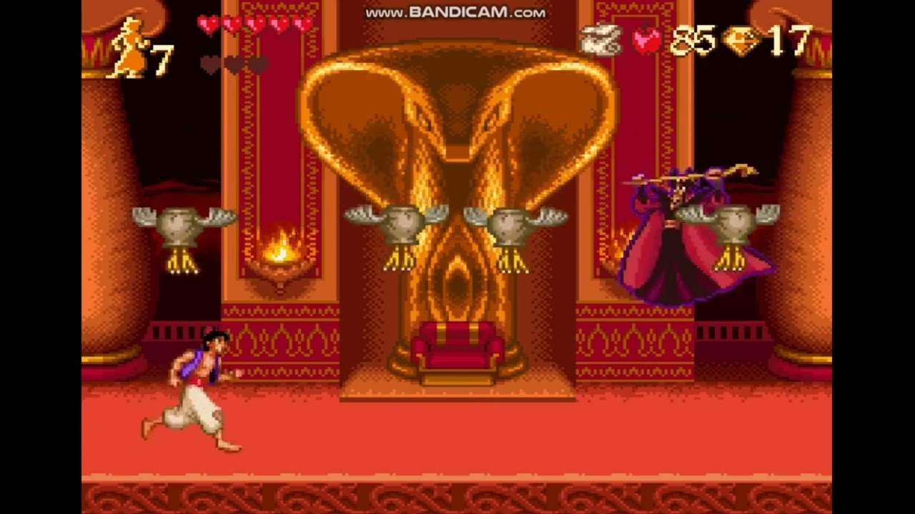 Disney's Aladdin SNES | All Bosses