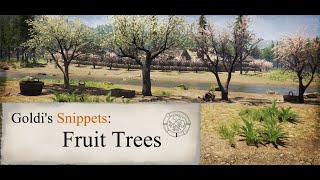 Medieval Dynasty Time-lapse: Fruit Trees