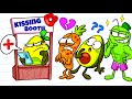 Vegetable Chooses Boyfriend || Funny TYPES OF BOYS on a Date || Avocado Couple