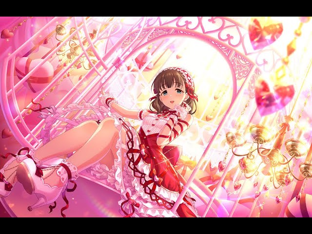 デレステ／CGSS】佐久間まゆ［永遠の結び愛］Sakuma Mayu SSR Card